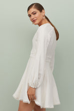 Load image into Gallery viewer, Linen-blend dress