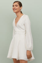 Load image into Gallery viewer, Linen-blend dress