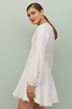 Load image into Gallery viewer, Linen-blend dress
